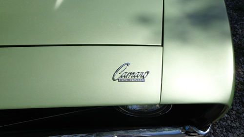 1969 Chevy Camero 327 High Performance Vinyl Hardtop Coupe Hockey Stripe, image 9