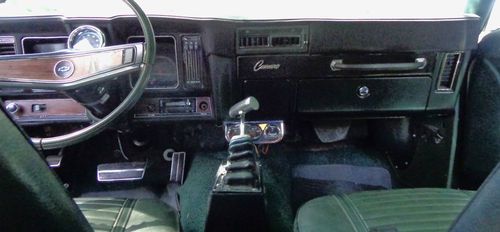 1969 Chevy Camero 327 High Performance Vinyl Hardtop Coupe Hockey Stripe, image 10