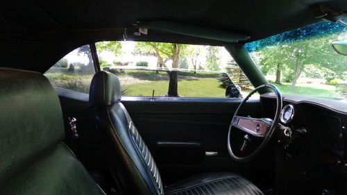1969 Chevy Camero 327 High Performance Vinyl Hardtop Coupe Hockey Stripe, image 11