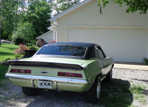 1969 Chevy Camero 327 High Performance Vinyl Hardtop Coupe Hockey Stripe, image 20