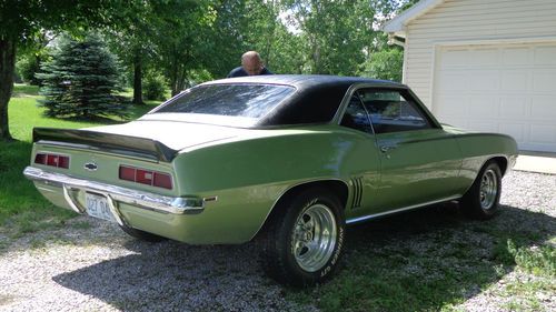 1969 Chevy Camero 327 High Performance Vinyl Hardtop Coupe Hockey Stripe, image 22