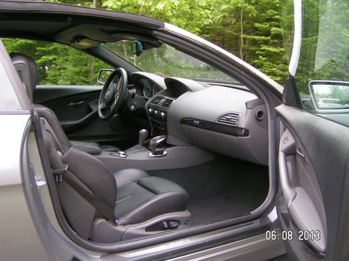 2005 BMW 645Ci Convertible, 52K miles, gray/black, automatic, US $26,900.00, image 4