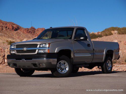 2004 chevrolet silverado 2500hd 4x4 duramax diesel low low miles torque monster