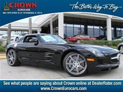 2012 mercedes sls black on black 127 miles call greg 727-698-5544