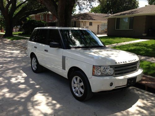 2008 land rover range rover sport hse just serviced new brakes fully loaded 4.4l