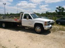 1995 chevy 3500 hd flatbed tow truck