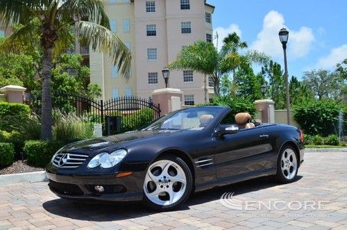 2004 mercedes benz sl500 roadster**pano roof**navi** amg sport pack**comfort pac