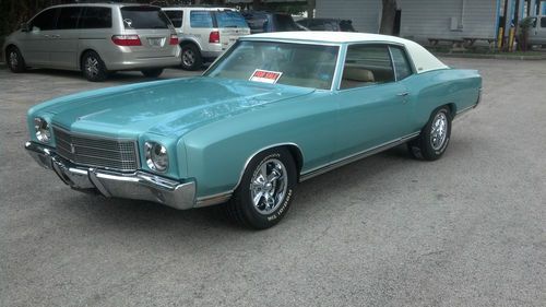 1970 chevrolet monte carlo base hardtop 2-door 5.7l