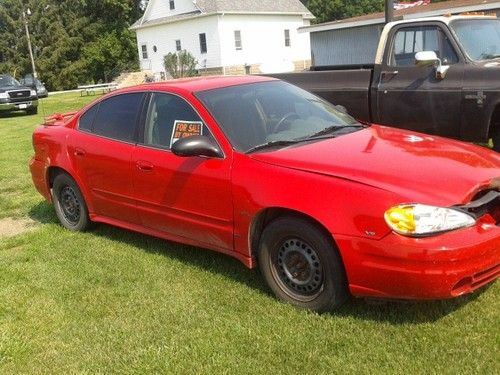 2004 pontiac grand am se1 sedan 4-door 3.4l