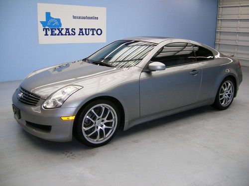 We finance!!!  2007 infiniti g35 coupe sport roof auto xenon 6 cd bose 19 rims!!