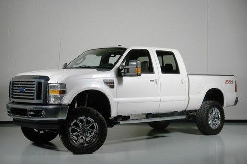 6.4l diesel! nav! lariat pkg plus! chrome! 6 pro-comp lift! 20 xd wheels!