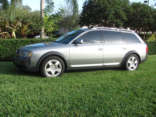 2001 audi allroad quattro 6sp no reserve