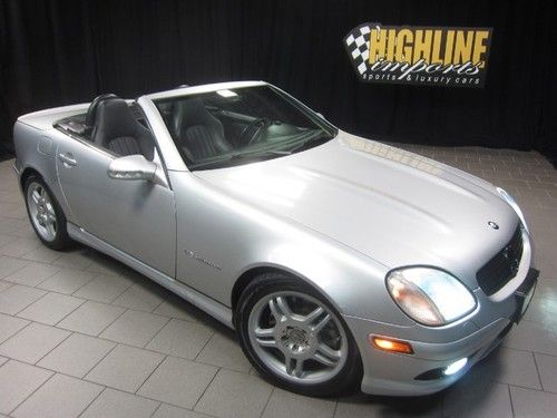 2002 mercedes slk32 amg, 350-hp, retractable hardtop, only 41k miles!