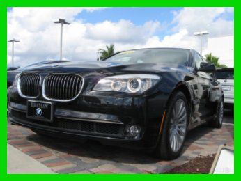 12 black sapphire twin-turbo 750-i x-drive awd sedan *luxury seating package