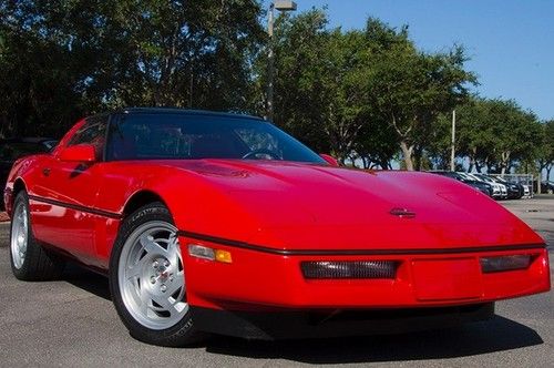 90 corvette coupe,very low miles, auto, perfect collector car! free shipping!