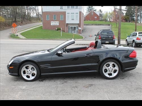 2005 mercedes-benz sl500 base convertible 2-door 5.0l