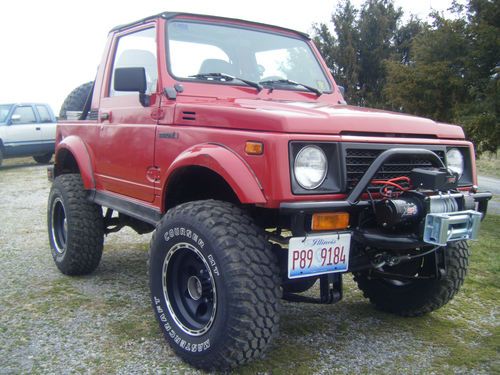 1990 suzuki samurai jl sport utility 2-door 1.3l