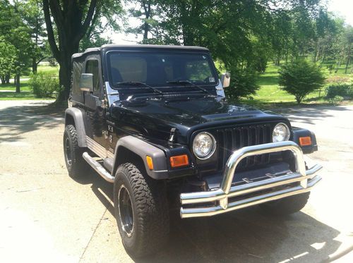 Jeep wrangler, automatic, black, chrome, stainless steel