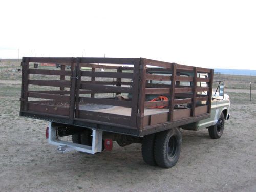 1970 Ford Dually Flat Bed Rat Rod Work Truck, image 5