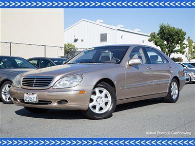 2001 s430 sedan: offered by authorized mercedes-benz dealer, one-owner, superb