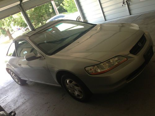 2000 Honda Accord EX Coupe 2-Door 2.3L VTEC LEATHER SILVER, image 2