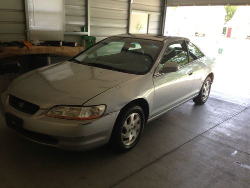 2000 Honda Accord EX Coupe 2-Door 2.3L VTEC LEATHER SILVER, image 3