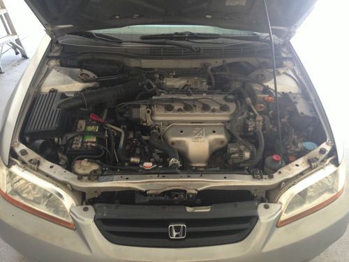 2000 Honda Accord EX Coupe 2-Door 2.3L VTEC LEATHER SILVER, image 7