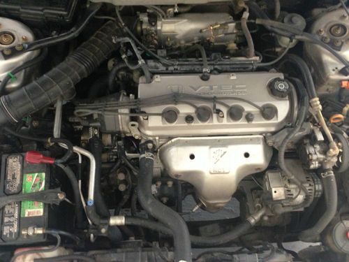 2000 Honda Accord EX Coupe 2-Door 2.3L VTEC LEATHER SILVER, image 8