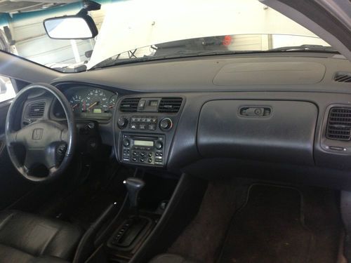 2000 Honda Accord EX Coupe 2-Door 2.3L VTEC LEATHER SILVER, image 13