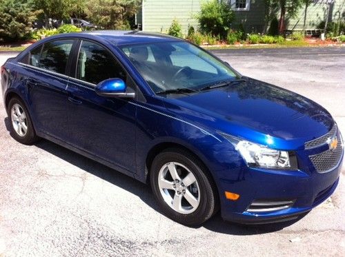 2013 chevrolet cruze lt sedan 4-door 1.4l turbocharged