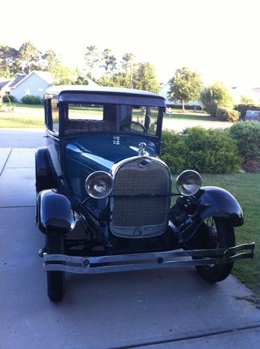 1928 ford model a tudor car fully restored in excellent running condition