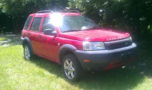 2002 land rover freelander se sport utility 4-door 2.5l