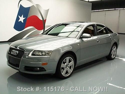 2008 audi a6 3.2 quattro awd s-line sunroof nav 55k mi texas direct auto