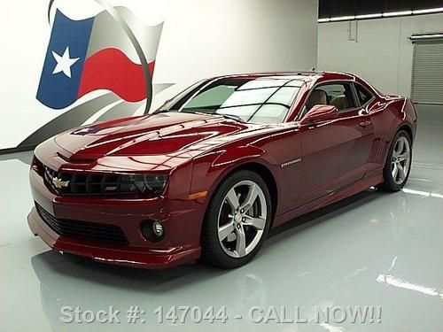 2011 chevy camaro 2ss auto sunroof htd leather hud 17k texas direct auto