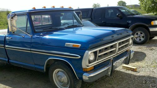 '71 ford f250 ranger camper  special