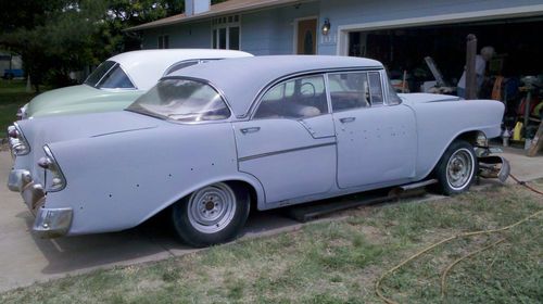 1956 chevrolet bel air sport sedan ( chevy 4 door hard top)