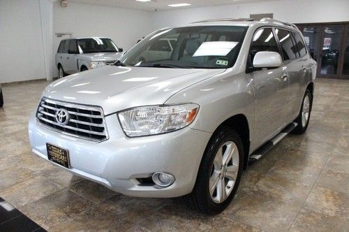 2009 toyota~highlander limited~fwd~nav~roof~htd lea~3rd seat~1 owner