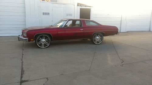 1976 chevrolet impala custom landau coupe 2-door 5.7l