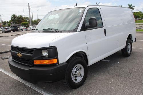 2013 chevrolet express 2500 cargo van 4.8l 236 miles! clean carfax