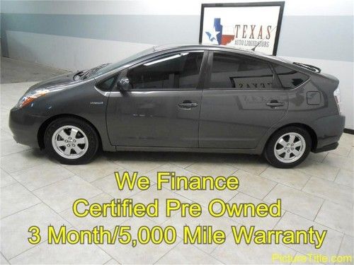 08 prius hybrid backup camera certified warranty finance texas