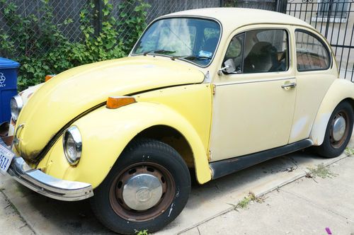 1973 vw beetle yellow