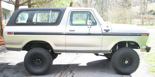 1978 Ford Bronco Custom Sport Utility 2-Door 6.6L, image 5
