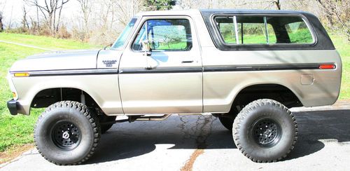 1978 Ford Bronco Custom Sport Utility 2-Door 6.6L, image 6