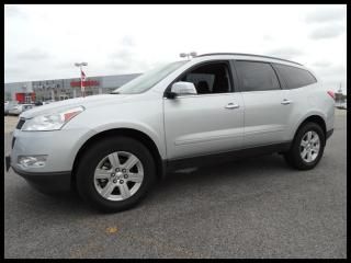 2012 chevrolet traverse fwd 4dr lt w/1lt silver keyless remote power all