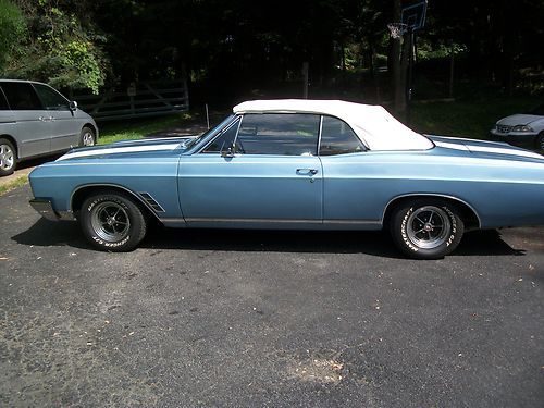 1966 buick skylark base convertible 2-door 5.6l