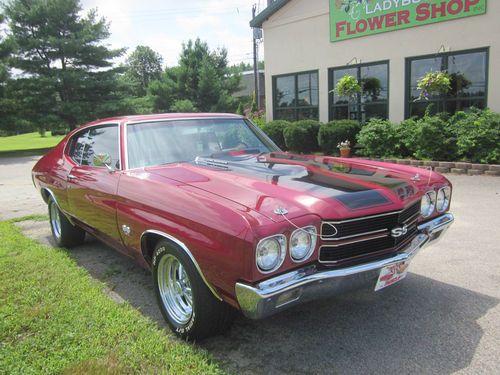 1970 chevelle ss 454/ 4 speed frame off restored