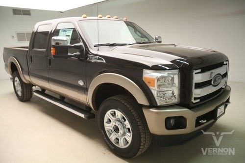 2013 srw king ranch crew 4x4 fx4 navigation sunroof leather 20s aluminum diesel