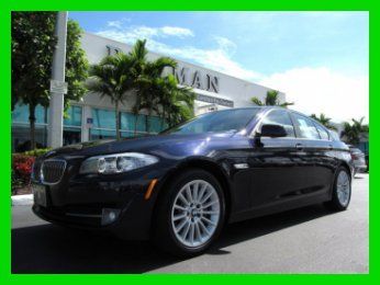 12 certified new imperial blue i6 535-i sedan *premium &amp; technology package *fl