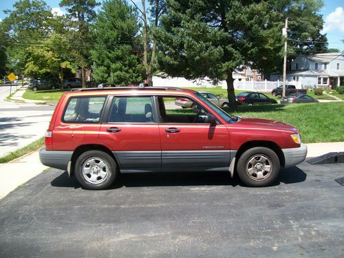 2001 subaru forester l wagon 4-door 2.5l