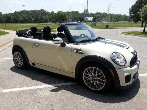 2009 mini cooper john cooper works convertible 2-door 1.6l - 49,887 miles